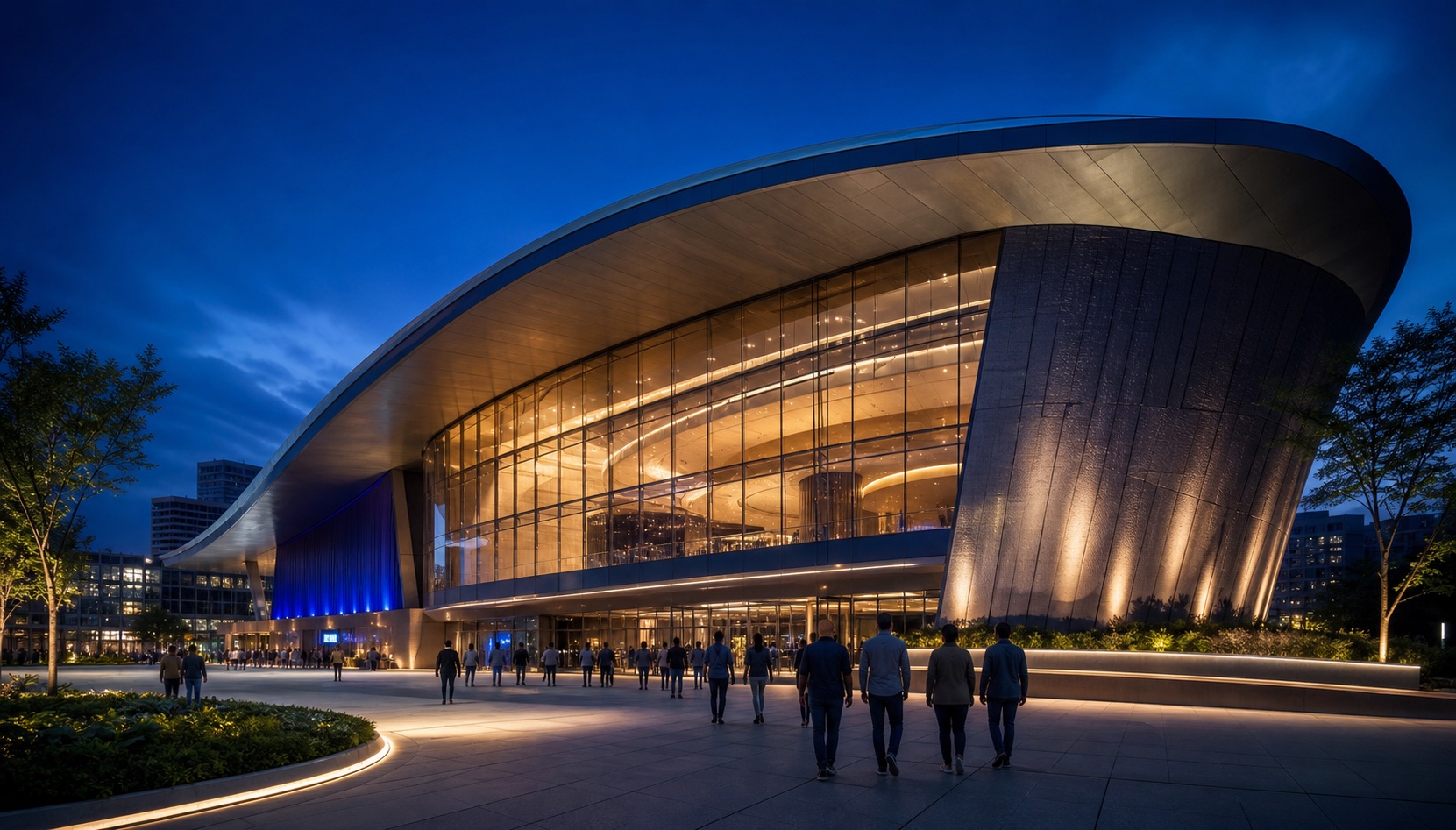 Contemporary immersive venue representing RZ Nation London